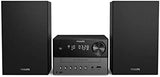 PHILIPS Audio M4505/12 Micro Music System with Bluetooth (DAB+/FM Radio, USB, CD, MP3-CD, 60 W, Audio-In, USB Port for Charging, Bass-Reflex Loudspeakers, Digital Sound Control)