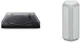 Sony PS-LX310BT Bluetooth Turntable with built-in Phono Pre-Amp, 2 speeds and 3 gain modes, Black