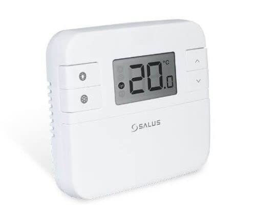 Teams Salus RT310TX+ NON Programmable Room Thermostat RF Stat - NO Receiver, White.