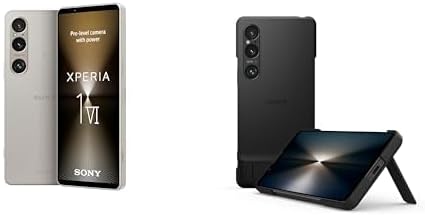 Sony Xperia 1 VI - 6.5 Inch 19.5:9 FHD+ HDR OLED - 120Hz Refresh rate - Triple lens - Android 14 - SIM free - 256GB Storage - IP65/68 rating - Dual SIM hybrid 1-36 months warranty - Black.