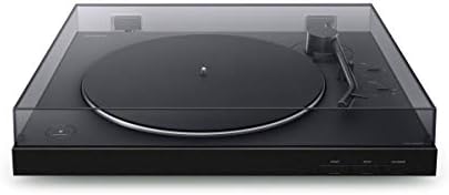 Sony PS-LX310BT Bluetooth Turntable with built-in Phono Pre-Amp, 2 speeds and 3 gain modes, Black