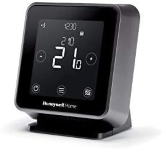 Honeywell T6R Wireless Smart Thermostat - works with Amazon Alexa - Black.