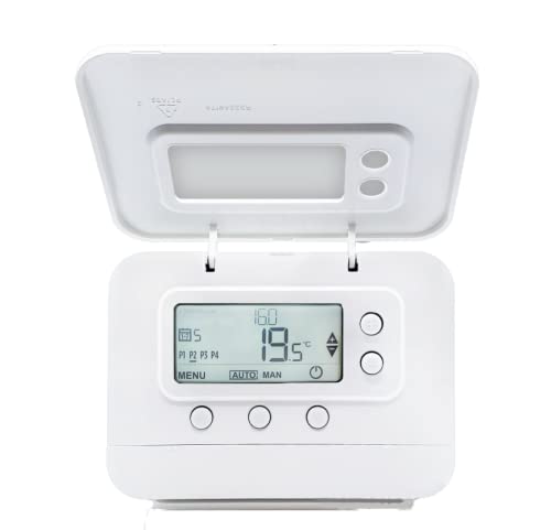 Hanicks Honeywell-Pro CM927 CM921 CM727 CM721 CMS927 CMS927B1049 (Mk2) Wireless Room Thermostat & Receiver White.