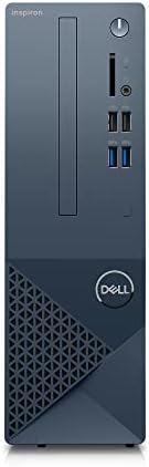 Dell Inspiron 3030S Desktop PC, Intel Core 14th Gen processor i3-14100, 8GB RAM, 512GB SSD, Intel UHD 730 Graphics, Windows 11 Home, Keyboard and Mouse, Mist Blue.