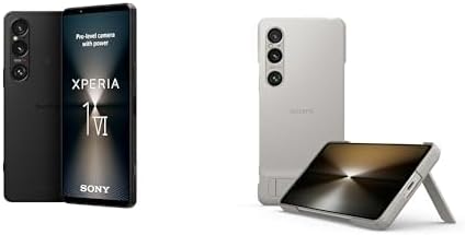 Sony Xperia 1 VI - 6.5 Inch 19.5:9 FHD+ HDR OLED - 120Hz Refresh rate - Triple lens - Android 14 - SIM free - 256GB Storage - IP65/68 rating - Dual SIM hybrid 1-36 months warranty - Black.