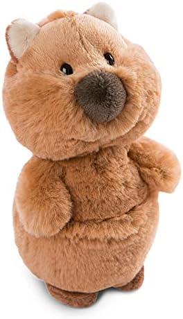 NICI 47215 Cuddly Quokka-Mola 30 cm – Sustainable Plush Toys for Boys, Girls & Babies – Eco-Friendly Stuffed Animal to Cuddle & Play with from The Wild Friends GO Green Collection, Single, Brown.