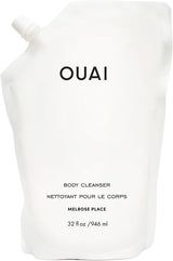 OUAI Body Cleanser Refill, Dean Street - Foaming Body Wash with Jojoba Oil and Rosehip Oil to Hydrate, Nurture, Balance and Soften Skin - Paraben, Phthalate and Sulfate Free Skin Care Products - 946ml.