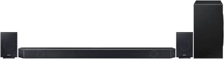 Q990C Soundbar Speaker (2023) - 22 Speaker Home Sound System With Wireless Dolby Atmos Rear Speakers And Wireless Subwoofer, Alexa Built In, Smart Surround Sound, Bluetooth, WiFi & Airplay.