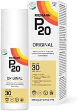 RIEMANN P20 Original SPF30 Spray, 200ml, Advanced Sunscreen Protection High Performance, Triple Protection + Sweat Resistance, Durable Protects up to 10 Hours, Water Resistant,.