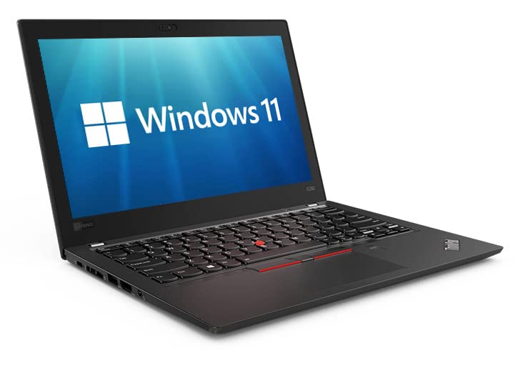 Lenovo ThinkPad X280 12.5" HD Display Windows 11 Pro Quad Core i5-8350U 8GB 256GB SSD WebCam WiFi Ultrabook (Renewed).