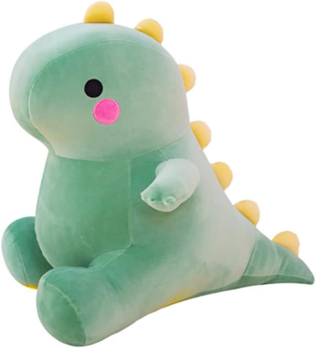 OUKEYI Cute Dinosaur Plush Toys, Fat Dinosaur Stuffed Animals Toys Dolls, Soft Plush Stuffed Animal Dino Plushie, Birthday Gifts for Kids Girls Boys Blue (12 inch Blue).