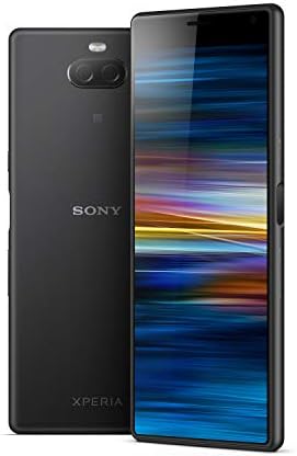 Sony Xperia 10 6 Inch 21:9 Full HD+ display Android 9 UK SIM-Free Smartphone with 3GB RAM and 64GB Storage - Black.