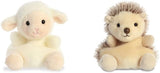 Aurora Palm Pals, Woolly The Lamb, Soft Toy, 33483, 5 inches, White.