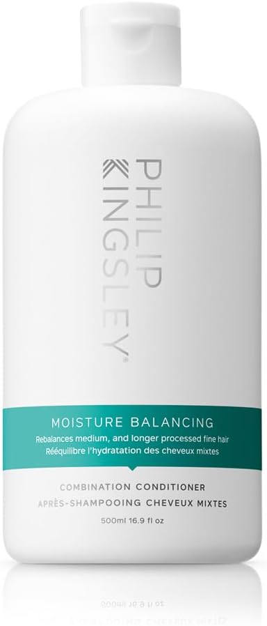 PHILIP KINGSLEY Moisture Balancing Combination Conditioner | Nourish Your Hair Without Weighing It Down, 1000ml.