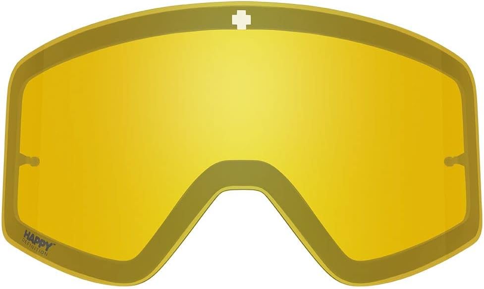 SPY Optic Marauder Replacement Lenses Winter Sport Color and Contrast Enhancing - HD Plus LL Yellow.