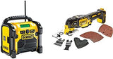 DEWALT DCR020-GB XR Compact FM/DAB and Site Radio - 24 x 24.5 cm, 2.8 kg