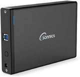 Sonnics 3TB External Hard Drive USB 3.0 Compatible with XBOX ONE / PS4 / Windows PC/Mac (Desktop not Portable) (Black).