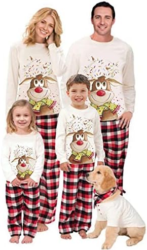 starkit Christmas Matching Family Pajamas Sets, Matching Sets Christmas PJs for Family Pajamas.