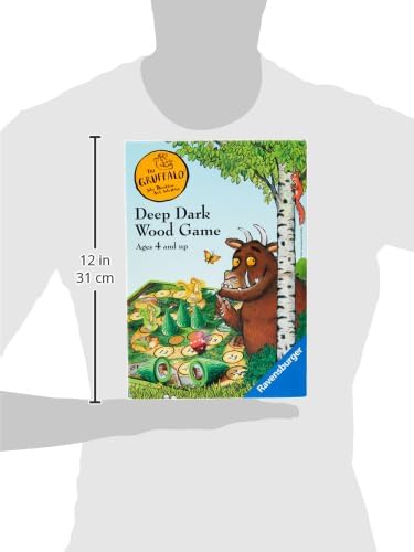 Ravensburger The Gruffalo Deep Dark Wood Board Game for Kids Age 4 Years and Up - Gruffalo Toy.