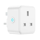 EIGHTREE Smart Plug, 13A WiFi Smart Plug with Energy Monitoring, Smart Home Socket Works with Alexa & Google Assistant, Wireless Remote Control Timer Plug, 2.4 GHz Wi-Fi Only.