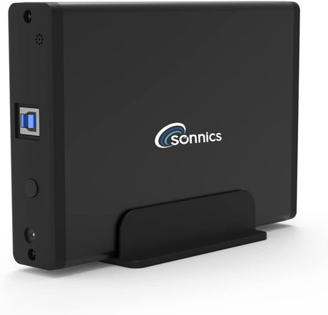 Sonnics 3TB External Hard Drive USB 3.0 Compatible with XBOX ONE / PS4 / Windows PC/Mac (Desktop not Portable) (Black).