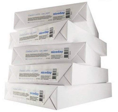 Niceday Office Value Copier Paper Multifunctional Ream-Wrapped 80gsm A4 White - 1 Box containing 5 Reams of 500 Sheets.