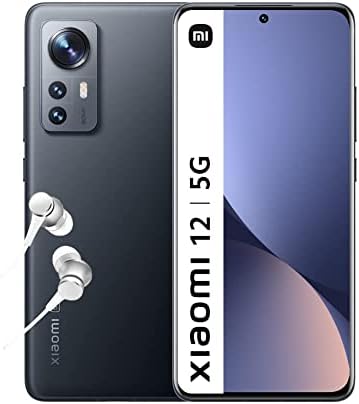 Xiaomi 12 - Smartphone 8+128GB, 6.28” 120Hz AMOLED Display, Snapdragon 8 Gen 1, 50MP+13MP+5MP Triple Camera, 4500mAh, Blue (UK Version + 2 Years Warranty).