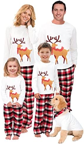 starkit Christmas Matching Family Pajamas Sets, Matching Sets Christmas PJs for Family Pajamas.