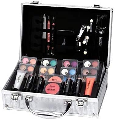 KARAS Iconic Make Up Set - 52 pieces, Multicolor (Includes 32 Eyeshadows, 2 Blushes, 2 Lip Gloss, 4 Lipsticks, and More).