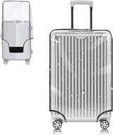 Yotako Clear PVC Suitcase Cover Protectors 20 Inch Luggage Cover for Wheeled Suitcase (20''(18.90''H x 14.90''L x 9.50''W)).