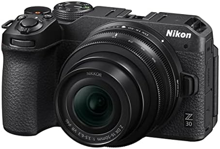 Nikon Z 30 + 16-50mm DX VR Kit,Black.