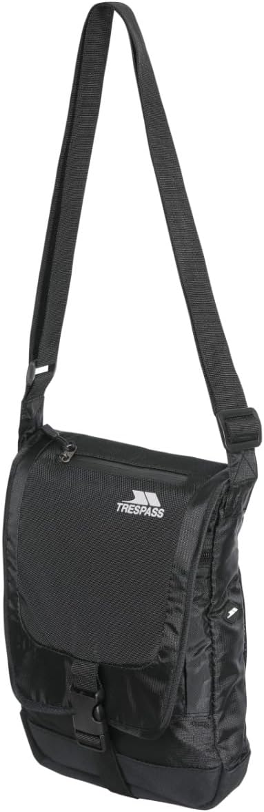 Trespass Unisex Strapper Small Beige Travel Holiday Office Bag with Shoulder Strap.