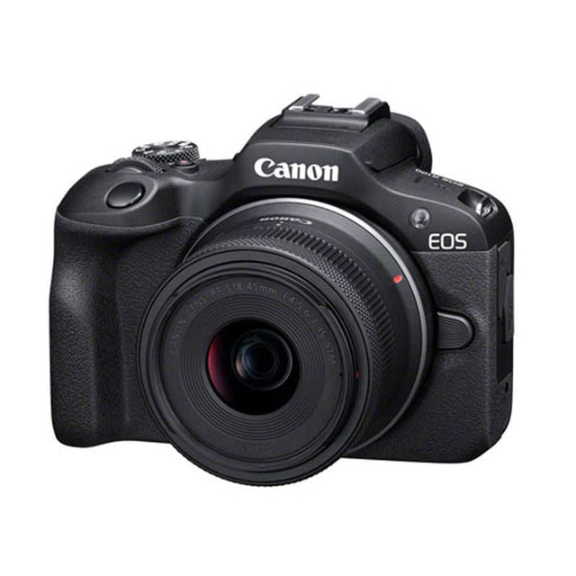 Canon Eos R100 + Canon Rf-s 18-45mm Is Stm Lens/Mirrorless Camera.