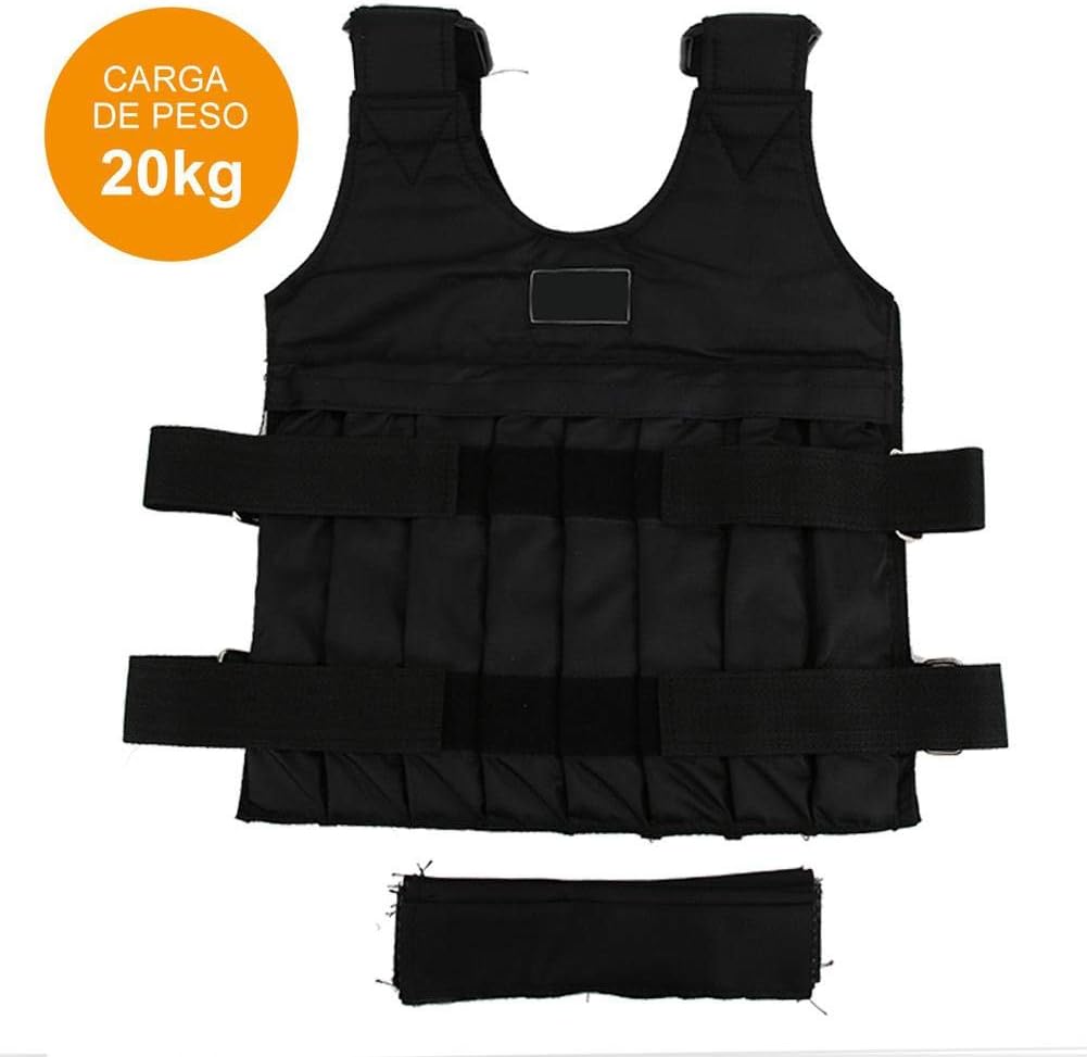 NA Adjustable Weighted Vest, Workout Weight Vest Training Fitness Weighted Jacket Exercise Training Waistcoat for Man Woman Loss Running Gym Training.