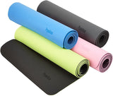 Non-Slip Yoga Mats | Soft 6mm High-Density Thickness | Pilates Equipment, Home Workout Mat, Home Gym, Exercise Mat | Fitness Equipment Yoga Mat Anti Slip Mat for Indoor & Outdoor Use.