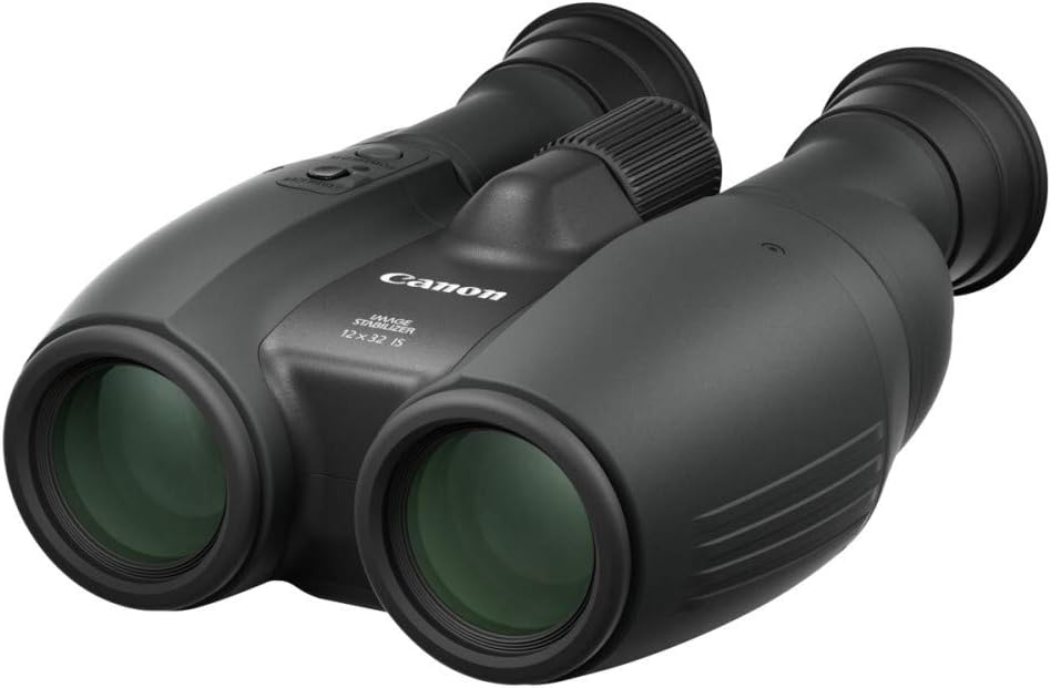 Canon CAN1001 15 x 50 Image Stabilising All Weather Binoculars, Black.