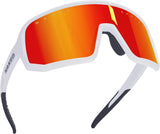 NAKED Optics VOLT Sports Glasses for Men, Cycling Glasses for Women, Sports Sunglasses with UV400 Protection, Speed Glasses, Road Cycling Glasses, Running Glasses, TR90 Frame, Interchangeable Lenses.