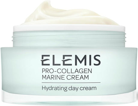 ELEMIS Pro-Collagen Marine Cream, Anti-Wrinkle Daily Face Moisturising Lotion, Hydrating Ultra-Light Gel-Cream Day Moisturiser Leaves Skin Smooth, Glowing and Rejuvenated, Suitable for All Skin Types.