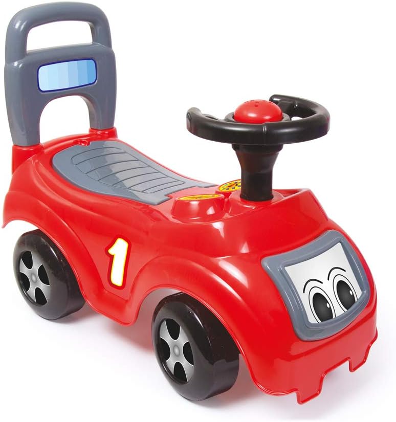 Dolu – Walk & Drive – 2 in 1 Red Ride-on and Walker for Toddlers.