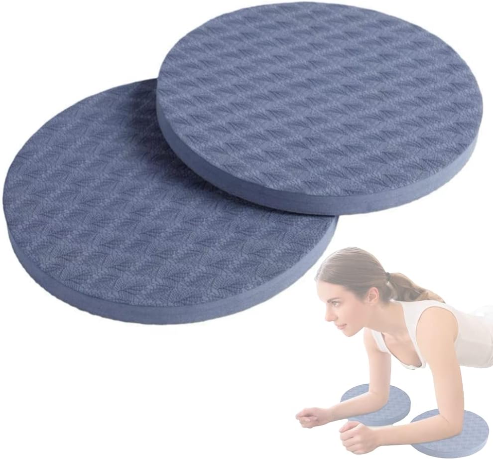 2 Pcs Yoga Knee Pads Yoga Knee Pad Cushion Anti Slip Yoga Kneeling Pad Yoga Mat Pilates Excercise Sports Balance Cushions for Protecting Knee Ankle Elbow Wrist Hand.