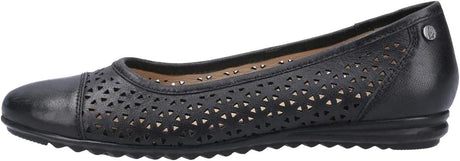 Hush Puppies Women's Leah Closed Toe Ballet Flats.