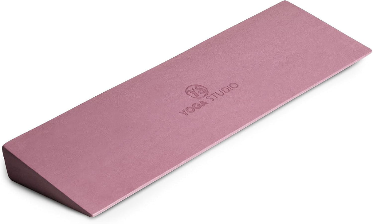 Yoga Studio Lightweight EVA Non-Slip Slanting Yoga Pilates Wedge | Sports Wedge for Squats Pushups Pressups | Supportive Wedge Riser Block - 50 x 15 x 5cm.