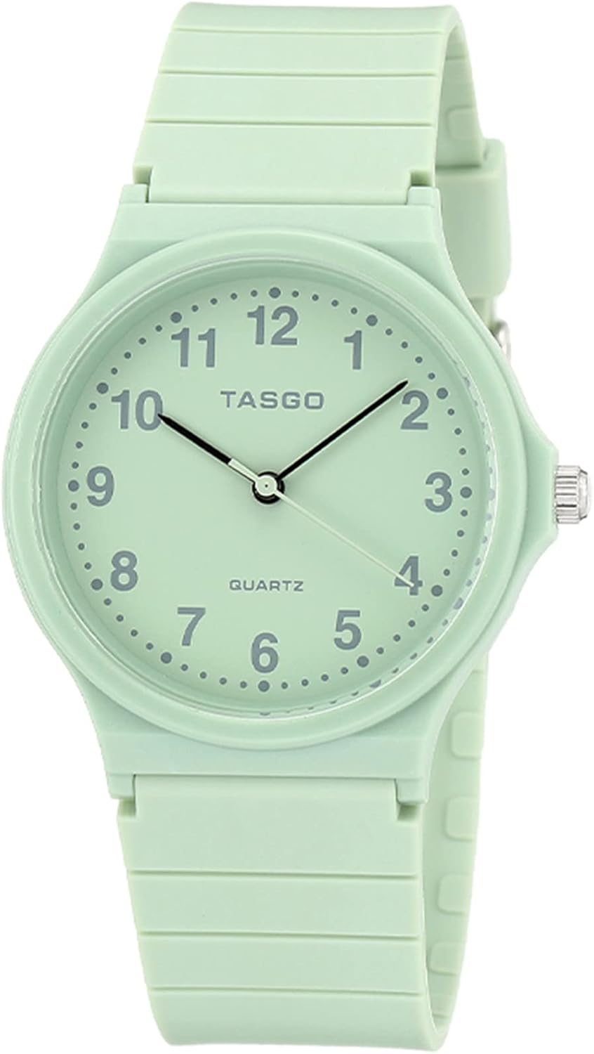 TASGO Women's Minimalist Fashion Wrist Watches, Classic Ladies Quartz Easy Read Watch, Thin/Ultra-Light Waterproof Watches for Women Students Girls Dress Casual.