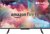 Amazon Fire TV 43-inch Omni QLED series 4K UHD smart TV, Dolby Vision IQ, hands free with Alexa.