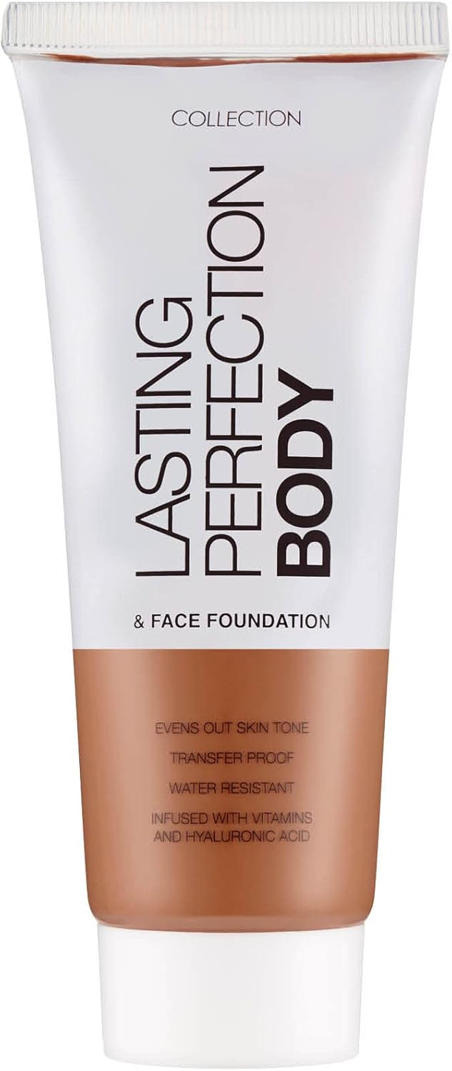 Collection Cosmetics Lasting Perfection Body and Face Foundation, Full Coverage Foundation, 65ml, Fair.