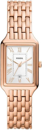 FOSSIL Raquel Watch for Women, Quartz movement with Stainless steel or leather Strap.