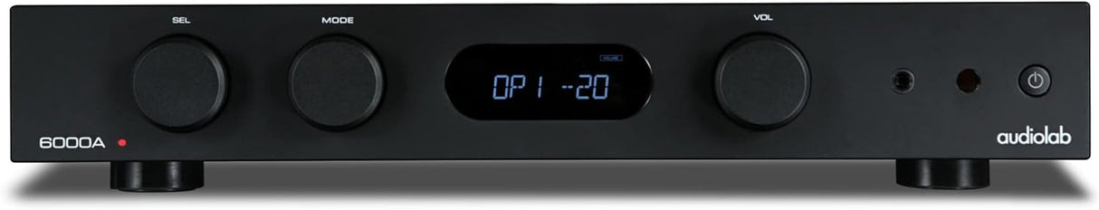 Audiolab 6000A Integrated Stereo Amplifier - Black.