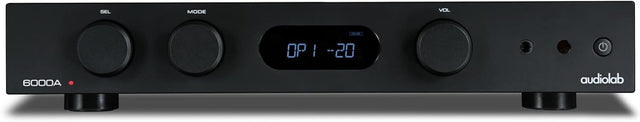 Audiolab 6000A Integrated Stereo Amplifier - Black.