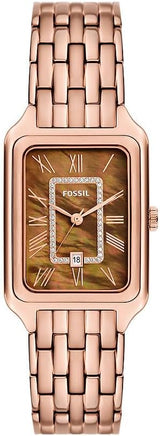 FOSSIL Raquel Watch for Women, Quartz movement with Stainless steel or leather Strap.