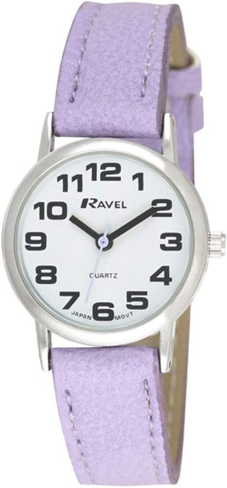 Ravel Unisex Easy Read Watch with Big Numbers - Analogue Quartz - R0105.